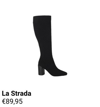 La Strada hoge suede laars