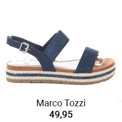 Marco Tozzi sandaal touw