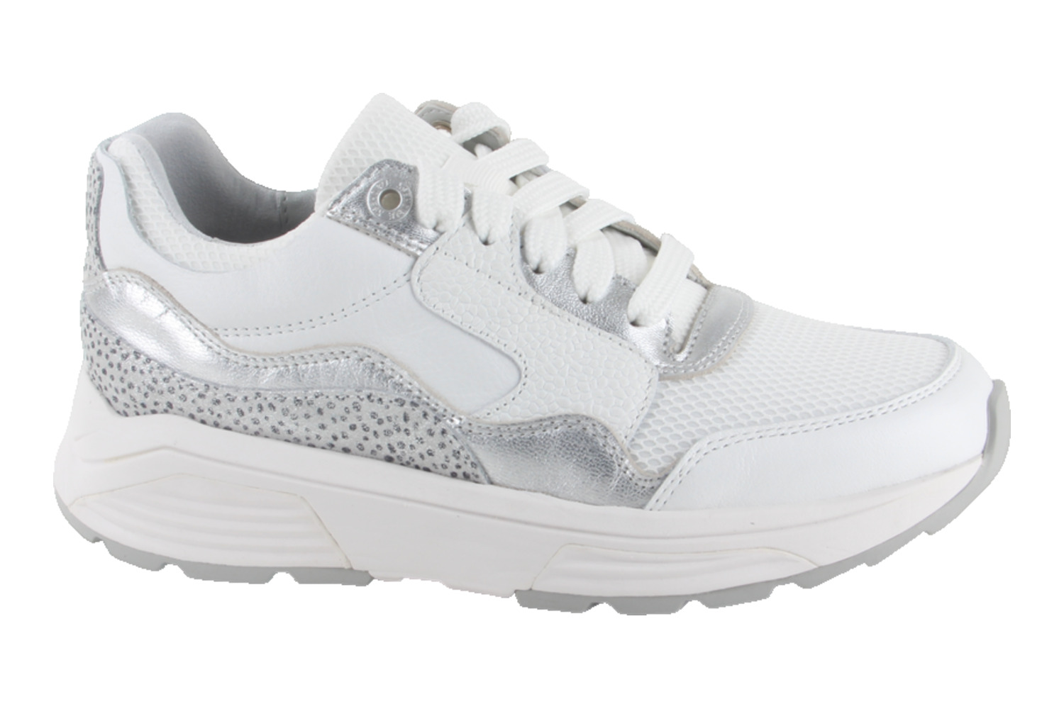 Xsensible 33000.1.190-GX Sneakers wit Golden Gate Lady White Combi