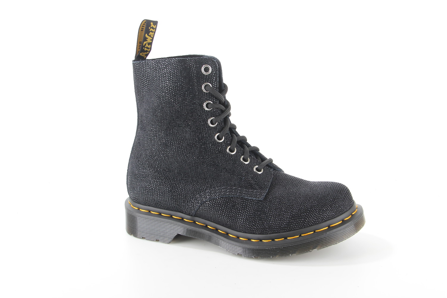 Dr. Martens 26066001 Veterboots Sportief zwart 1460 Pascal BLACK GLITTER RAY