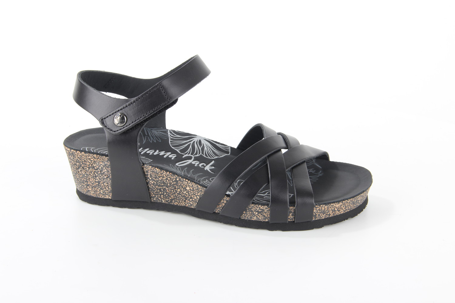 Panama Jack Chia Nature B2 Sandalen Sportief zwart Chia Nature NEGRO