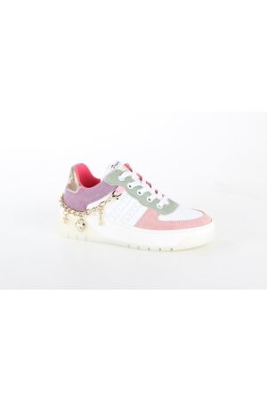 Develab Develab girls low cut sneaker laces  459 Pink Fantasy
