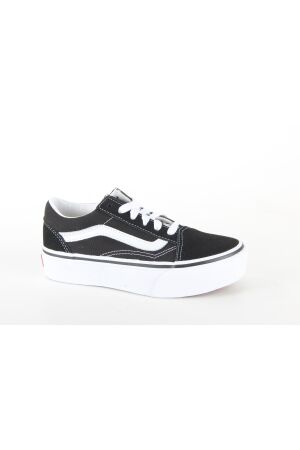 Vans Vans uy old skool platform Black/True White Vans Vans uy old skool platform Black/True White