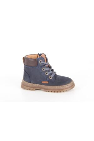 Develab Develab boys midcut shoe laces 634 Navy Nubuck