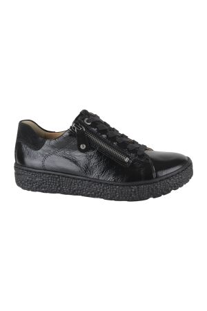 Hartjes Hartjes phil shoe 01.01 Schwarz/Schwarz Lack/Velour Hartjes Hartjes phil shoe 01.01 Schwarz/Schwarz Lack/Velour