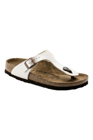 Birkenstock Birkenstock gizeh birko-flor regular  Graceful Pearl White