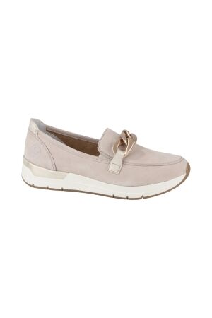 Rieker Rieker loafer sheepsuede/alula 60 iceberg/muschel