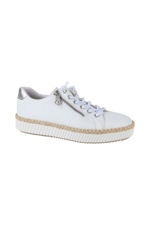 Rieker Rieker sneaker alabama/pamplona 80 weiss/silver
