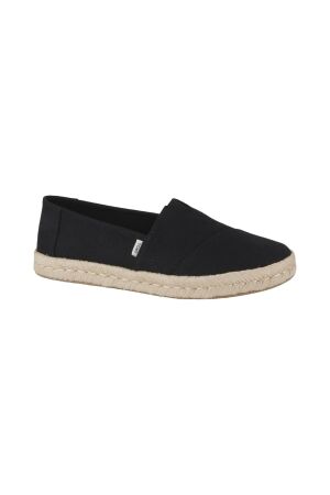 Toms Toms alpargata rope 2.0 blk rec slubby wm alrope esp BLACK Toms Toms alpargata rope 2.0 blk rec slubby wm alrope esp BLACK