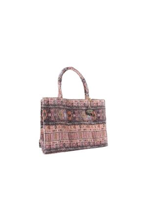 Anokhi Anokhi book tote large multi Anokhi Anokhi book tote large multi