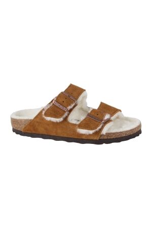 Birkenstock Birkenstock arizona suede leather narrow Mink Birkenstock Birkenstock arizona suede leather narrow Mink