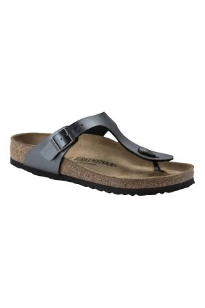 Birkenstock Birkenstock gizeh birko-flor regular  Metallic Black