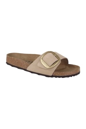 Birkenstock Birkenstock madrid big buckle natural leather nubuck narrow sa Sandcastle
