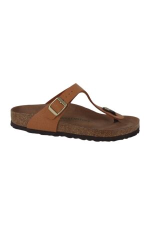 Birkenstock Birkenstock gizeh vegan  birko-flor birkibuc regular  Pecan