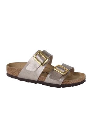 Birkenstock Birkenstock sydney cushion buckle birko-flor narrow graceful t Graceful Taupe