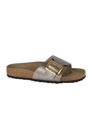 Birkenstock Birkenstock catalina cushion buckle birko-flor narrow graceful Graceful Taupe Birkenstock Birkenstock catalina cushion buckle birko-flor narrow graceful Graceful Taupe