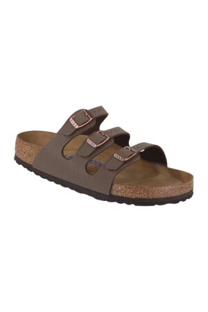 Birkenstock Birkenstock florida soft footbed birko-flor birkibuc regular m mocca