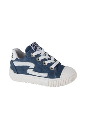 Develab Develab boys low cut sneaker laces 693 Blue Combi Develab Develab boys low cut sneaker laces 693 Blue Combi