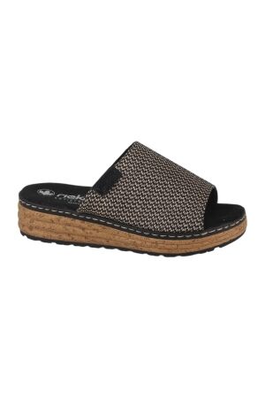 Rieker Rieker rimo/wildebuk 90 schwarz-natur/schwarz Rieker Rieker rimo/wildebuk 90 schwarz-natur/schwarz