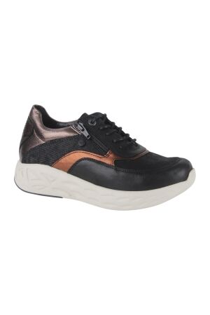 Wolky Wolky vitality s2f stretch & leather com. 032 Black-bronze Wolky Wolky vitality s2f stretch & leather com. 032 Black-bronze
