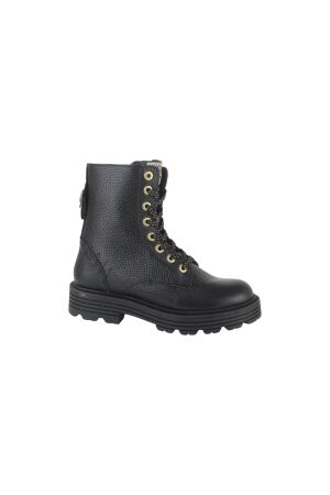 Red-Rag Red-Rag girls mid boot lace 922 Black Nappa