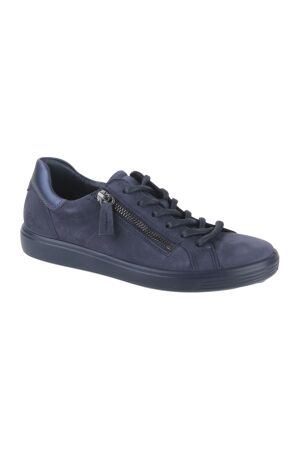 Ecco Ecco soft 7 side zip lace MARINE/GRAYSTONE METALLIC Ecco Ecco soft 7 side zip lace MARINE/GRAYSTONE METALLIC