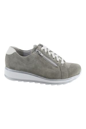 Durea Durea veterschoen wijdte k 9557 KHAKY/WIT