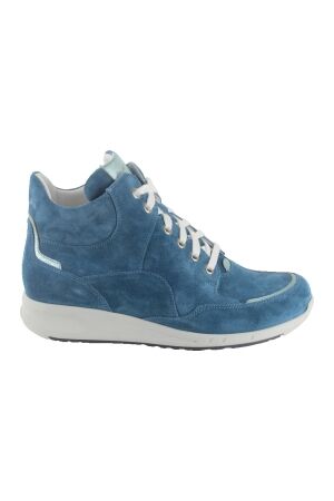 Durea Durea veterboot durea go wijdte k 1519 JEANS/METAAL GROEN