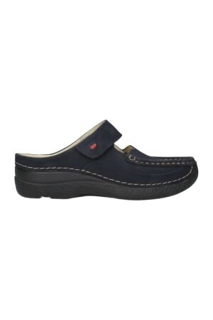 Wolky Wolky roll slipper antique nubuck 800 Blue