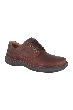 Clarks Clarks nature three  Mahogany Leather