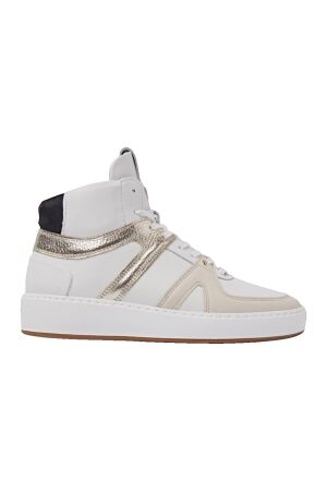 Nubikk Nubikk jiro dunk (l) 309L White Leather-Gold Nubikk Nubikk jiro dunk (l) 309L White Leather-Gold