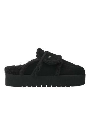 Nubikk Nubikk teddy chunky fur (l) 10S Black Suede