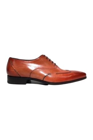 Santoni Santoni nette veterschoenen COGNAC