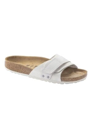 Birkenstock Birkenstock oita suede narrow  Antique White