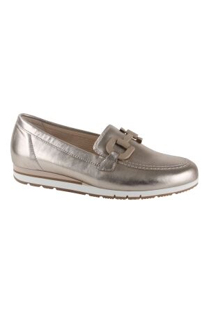 Gabor Gabor comfort mocassin instapper 82 Satin Met. puder (uni)