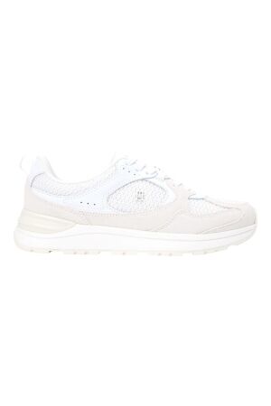 Tommy Hilfiger Tommy Hilfiger th mix material runn  01T White/Ecru