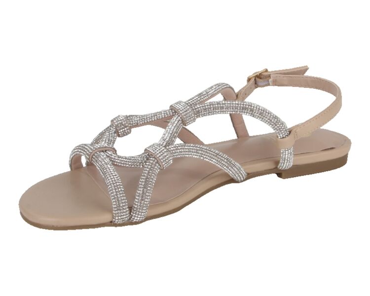 2501296-1022 BEIGE + STONES goud