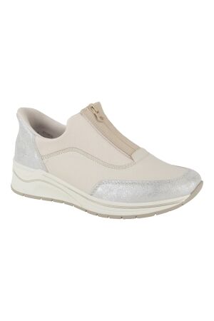 Rieker Rieker sneaker ready-2-go aleria/alabama/scuba 60 fog-silver/perle/perlcreme