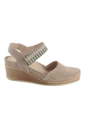 Durea Durea bandschoen wijdte h 0986 L.TAUPE