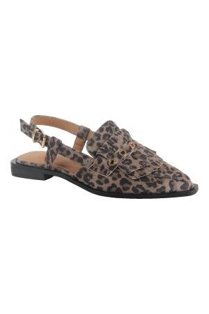 Shoecolate Shoecolate slingback leopard LEOPARD TABACCO