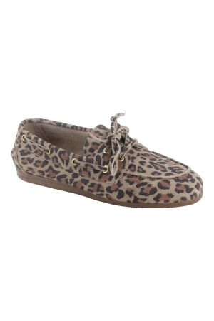 Shoecolate Shoecolate loafer leopard LEOPARD BEIGE