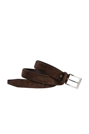 Officine Napoli Officine Napoli riem suède Marrone