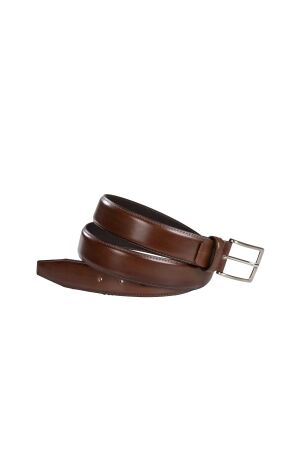 Officine Napoli Officine Napoli riem leer Cognac Officine Napoli Officine Napoli riem leer Cognac