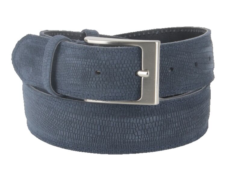 262BELT466 donkerblauw