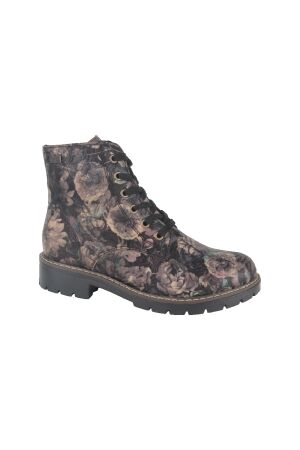 Rieker Rieker veterboot blumari 90 schwarz-pastell Rieker Rieker veterboot blumari 90 schwarz-pastell