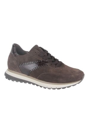 Gabor Gabor sneaker 002 Velour/Lack/Boa mocca