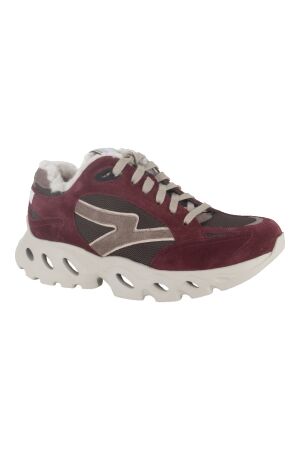 Durea Durea sneaker flow motion dry maxx voering wijdte h 2404 BORDO/TAUPE/BRUIN/TAUPE/BEIGE