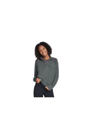 Skechers Skechers skechers cozy luxe jacket GNBK